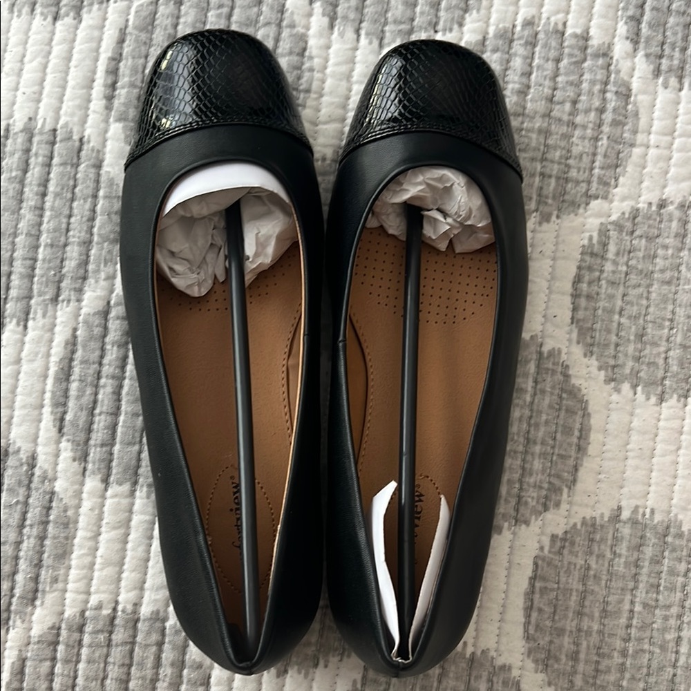 Comfortview The Fay Slip On Flats, women’s size 10M, new in box